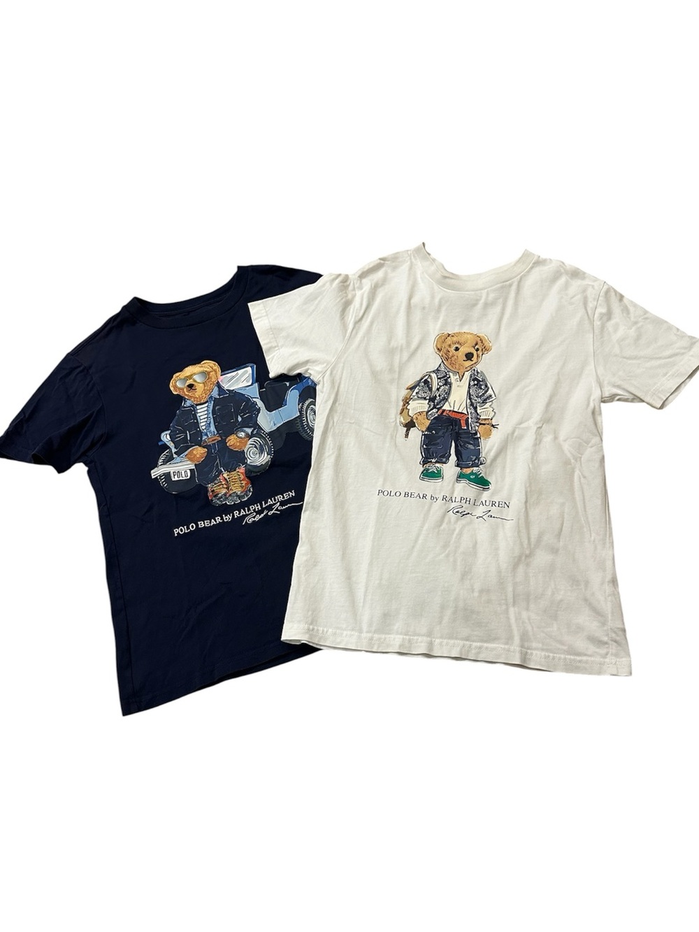 Polo by Ralph Lauren Kids Polo Bear Graphic Tees Size 8